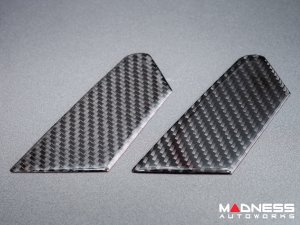 Alfa Romeo Tonale Inner Door Bowl Cover Kit - Carbon FIber - Flexible / Self Adhesive 